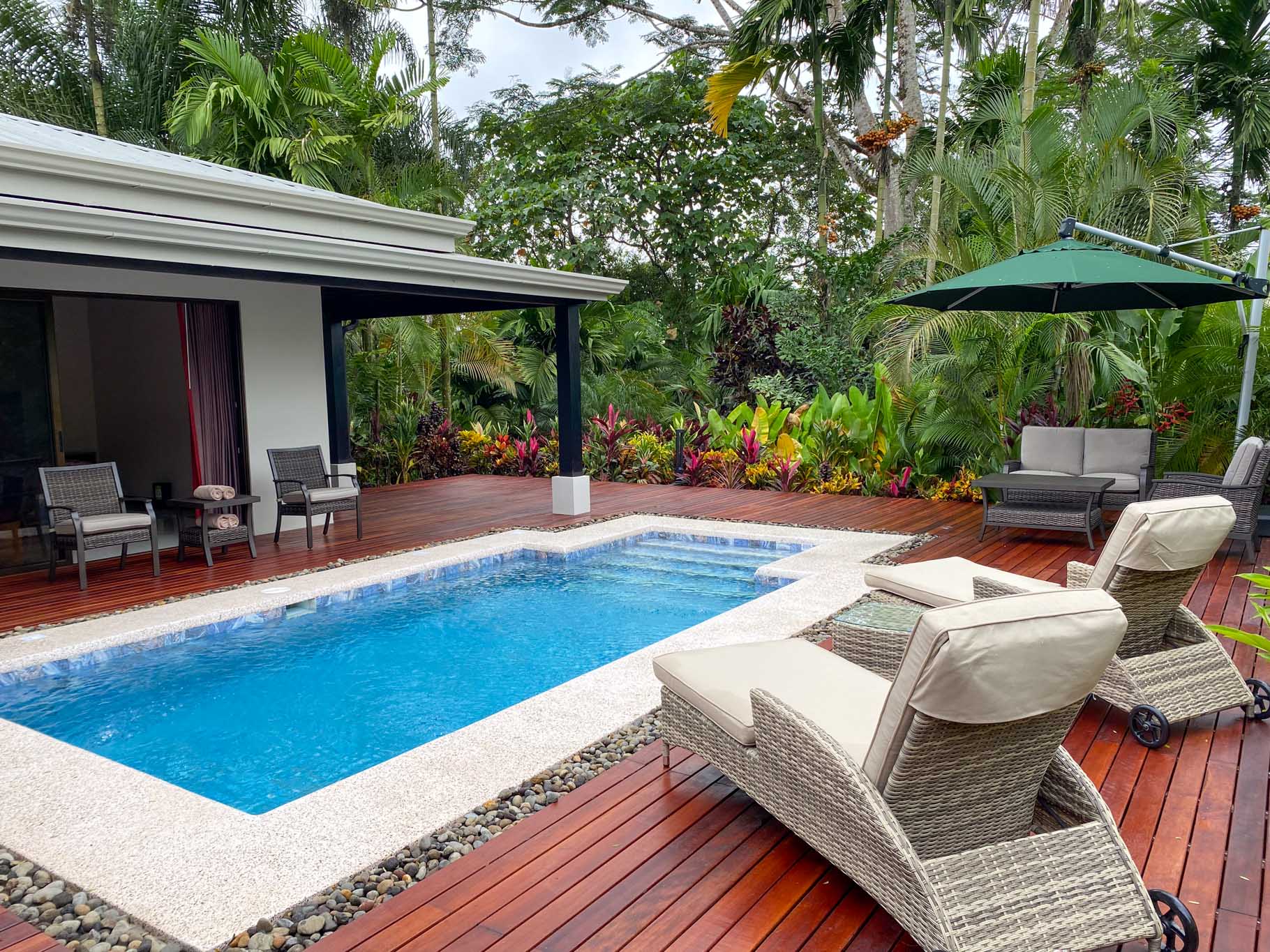 Chato suite with volcano view in Arenal Manoa Costa Rica